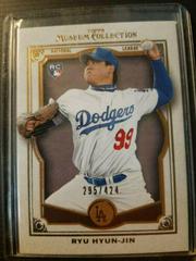 Ryu Hyun Jin [Copper] #15 Baseball Cards 2013 Topps Museum Collection Prices