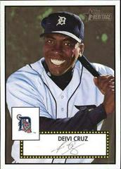 Deivi Cruz #230 Baseball Cards 2001 Topps Heritage Prices