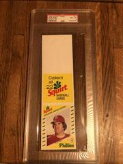 Pete Rose [White Top] Baseball Cards 1982 Squirt Panel Prices