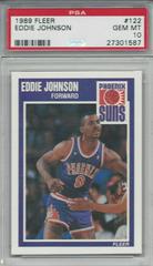 Eddie Johnson Basketball Cards 1989 Fleer Prices