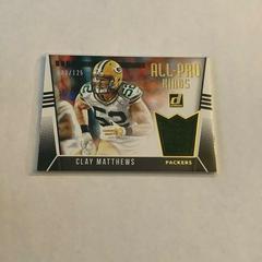 Clay Matthews Football Cards 2018 Donruss All Pro Kings Prices