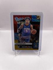 Paolo Banchero [Red Gold Wave] #1 Basketball Cards 2022 Panini Donruss Optic The Rookies Prices
