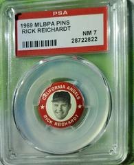 Rick Reichardt Baseball Cards 1969 MLBPA Pins Prices