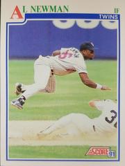 Al Newman #424 Baseball Cards 1991 Score Prices