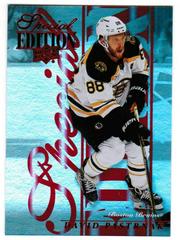 David Pastrnak [Red] #SE-38 Hockey Cards 2023 Upper Deck Special Edition Prices