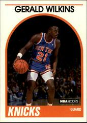Gerald Wilkins #63 Basketball Cards 1989 Hoops Prices