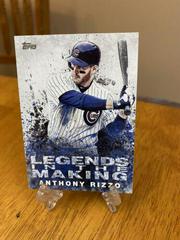 Anthony Rizzo [Blue] #AR Baseball Cards 2018 Topps Legends in the Making Prices
