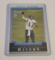 Philip Rivers [1st Edition] Football Cards 2004 Bowman Prices