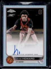 Jahki Howard #CA-JH2 Basketball Cards 2022 Topps Chrome OTE Overtime Elite Autographs Prices
