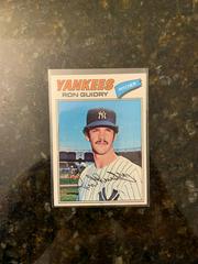 Ron Guidry #656 Baseball Cards 1977 Topps Prices