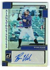 Ryan Vilade #SS-RV Baseball Cards 2022 Panini Donruss Signature Series Prices