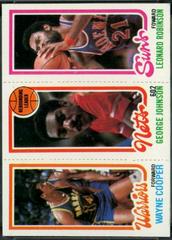 Rebounding Leader [Cooper, Johnson, Robinson] Basketball Cards 1980 Topps Prices