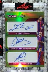 Lionel Messi Soccer Cards 2022 Leaf Vivid Autographs Prices