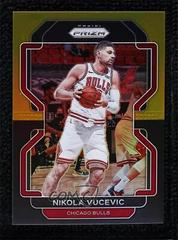 Nikola Vucevic [Black Gold Prizm] Basketball Cards 2021 Panini Prizm Prices