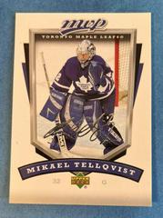 Mikael Tellqvist Hockey Cards 2006 Upper Deck MVP Prices