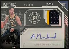 Andrew Nembhard [Patch Autograph] #367 Basketball Cards 2022 Panini Noir Prices