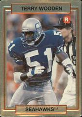 Terry Wooden #40 Football Cards 1990 Action Packed Rookie Update Prices