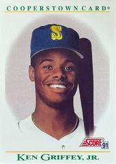 Ken Griffey Jr. #B3 Baseball Cards 1991 Score Cooperstown Prices