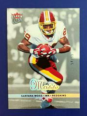 Santana Moss [Platinum Medallion] #196 Football Cards 2006 Ultra Prices
