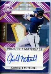 Garrett Mitchell Baseball Cards 2022 Panini Elite Extra Edition Prospect Materials Signatures Prices