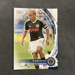 Fabinho [Blue] Soccer Cards 2014 Topps MLS Prices