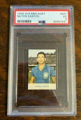 Nilton Santos #627 Soccer Cards 1958 Alifabolaget Prices