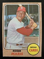 Roger Maris Baseball Cards 1968 Topps Prices