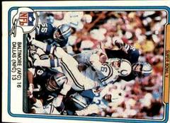 Super Bowl V [Baltimore vs. Dallas] Football Cards 1982 Fleer Team Action Prices