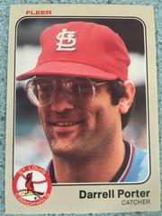 Darrell Porter Baseball Cards 1983 Fleer Prices
