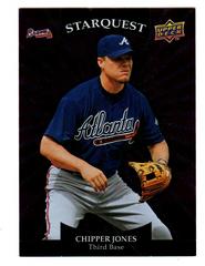 Chipper Jones Baseball Cards 2009 Upper Deck Starquest Prices