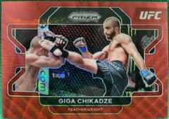 Giga Chikadze [Ruby Wave] Ufc Cards 2022 Panini Prizm UFC Prices