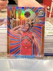 Scottie Barnes [Orange] #19 Basketball Cards 2021 Panini Donruss Optic My House Prices