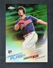 Francisco Mejia [Green Refractor] Baseball Cards 2018 Topps Chrome Freshman Flash Prices