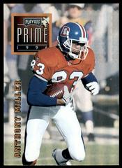 Anthony Miller #8 Football Cards 1996 Playoff Prime Prices
