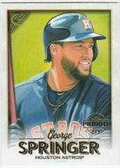 George Springer [Private Issue] #2 Baseball Cards 2018 Topps Gallery Prices