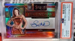 Lita [Tie Dye Prizm] #LS-LTA Wrestling Cards 2022 Panini Select WWE Legendary Signatures Prices