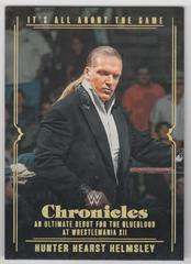 Triple H #HHH-12 Wrestling Cards 2022 Panini Chronicles WWE It's All About the Game Prices