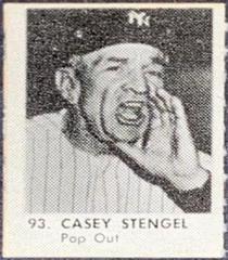 Casey Stengel #93 Baseball Cards 1950 R423 Prices