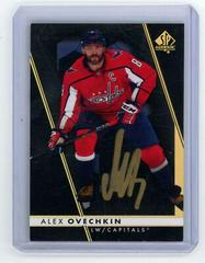 Alex Ovechkin [Limited Autograph Black] #8 Hockey Cards 2022 SP Authentic Prices