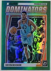 Devin Booker [Green] #1 Basketball Cards 2022 Panini Donruss Optic Elite Dominators Prices