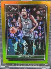 Kevin Durant [Gold] Basketball Cards 2021 Panini One and One Prices