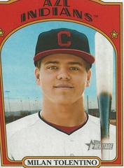 Milan Tolentino #15 Baseball Cards 2021 Topps Heritage Minor League Prices