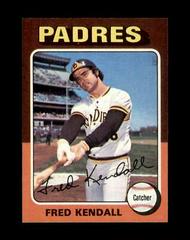 Fred Kendall #332 Baseball Cards 1975 Topps Prices