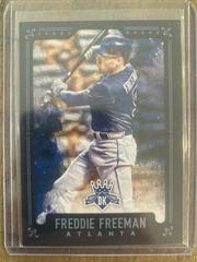 Freddie Freeman [Framed Blue] Baseball Cards 2017 Panini Diamond Kings Prices