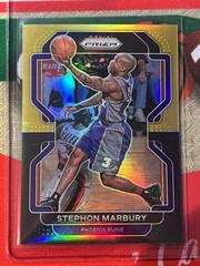 Stephon Marbury [Black Gold Prizm] Basketball Cards 2021 Panini Prizm Prices