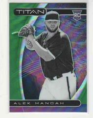 Alek Manoah [Green] Baseball Cards 2021 Panini Chronicles Titan Prices