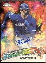Bobby Witt Jr. Baseball Cards 2023 Topps Chrome Update Future Stars Autographs Prices