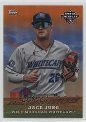 Jace Jung [Orange] #FF-7 Baseball Cards 2023 Topps Pro Debut Farm Fresh Futures Prices