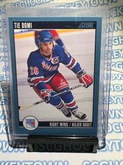 Tie Domi Hockey Cards 1992 Score Canadian Prices