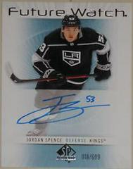Jordan Spence Hockey Cards 2022 SP Authentic 2012-13 Retro Future Watch Autographs Prices